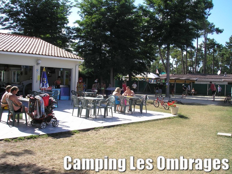 Snack camping Les Ombrages La Tremblade - Ronce les bains
